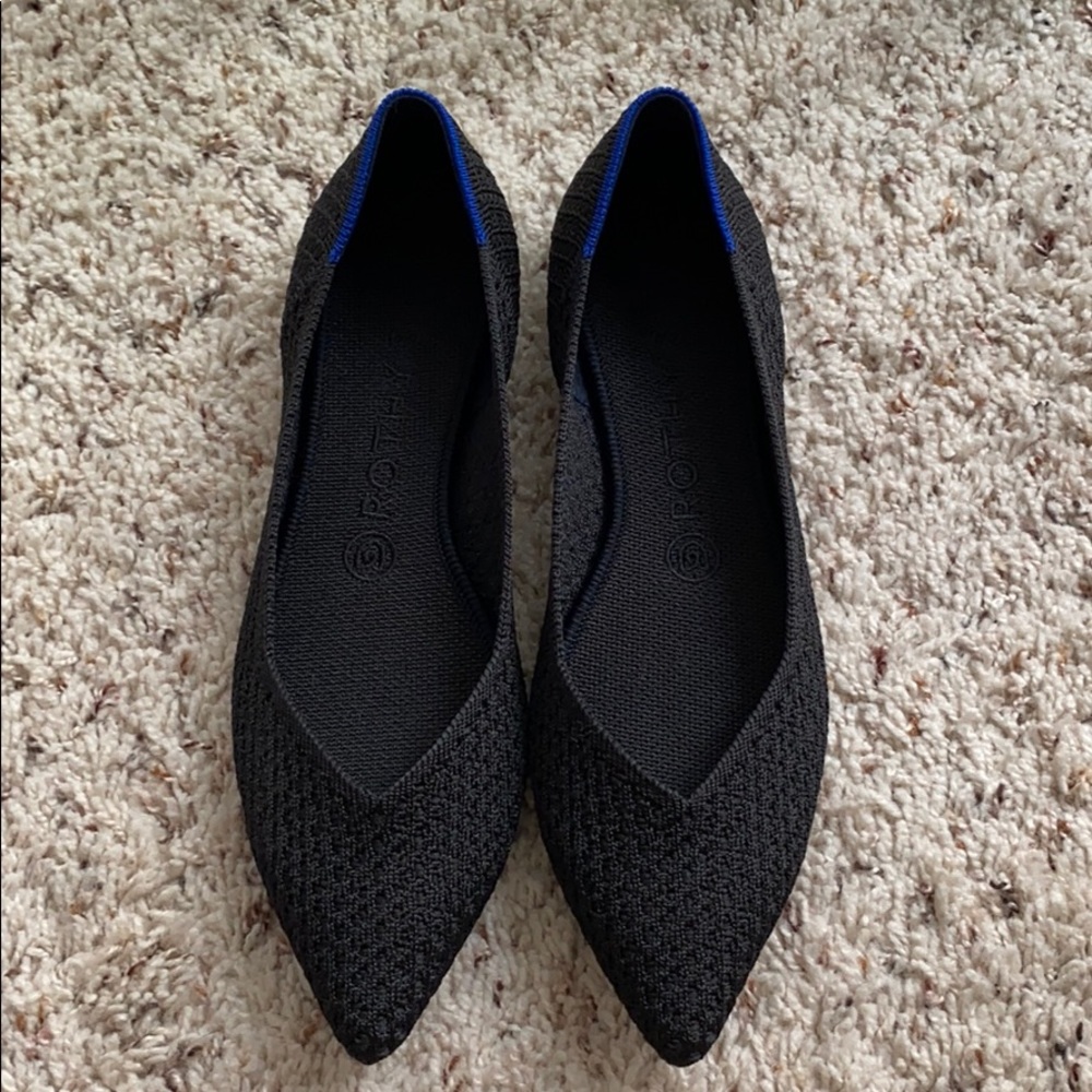 Rothys The Point Black Honeycomb